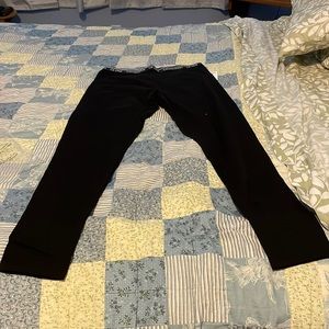 Calvin Klein CK One black sleep leggings